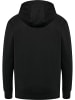 Hummel Hoodie mit Logo-Stickerei und Kängurutasche in Schwarz