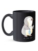 Mr. & Mrs. Panda Tasse Zahntechniker Lächeln mit Spruch in Schwarz