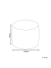 Beliani Pouf TUKKI in Beige - (W) 50 x (H) 30 x (L) 50 cm