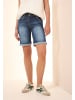Cecil Casual Fit Jeansshorts in Blau