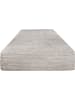 Aspero Spannbettlaken aus Streifen-Flanell Parana in Taupe