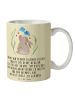 Mr. & Mrs. Panda Mug Hase Blume mit Spruch in Blumig