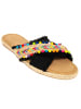 Montevita Sandalen FLACHE SANDALEN Indiplasa2 in Schwarz