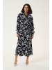 Kaffe Kleid KAalice Baggy fit in Marine Flower
