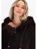 faina Women Jacket in burgundy