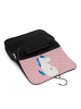 Mr. & Mrs. Panda Make-Up Tasche Einhorn Mann ohne Spruch in Rot Pastell