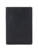 Esquire Oslo Kreditkartenetui RFID Leder 7,5 cm in schwarz