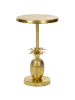 Beliani Beistelltisch PANNOUVRE in Gold - (W) 29 x (H) 49 x (L) 29 cm