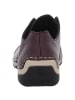rieker Schnürschuhe in bordeaux