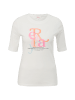 s.Oliver T-Shirt kurzarm in Creme