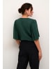 Kaffe Kurzarm-Bluse KAmina Loose fit in Garden Topiary