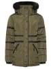 Laura Scott Winterjacke in khaki-schwarz