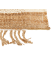 Beliani Geflochtener Teppich DEDEMLI in Beige - (W) 160 x (H) 1.5 x (L) 230 cm