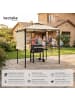 tectake Grillpavillon, inklusive 8 Heringen und 6 Haken, 316 x 150 x 250 cm