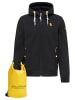 Schmuddelwedda Blouson + Tagesrucksack - Set in Schwarz