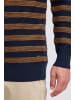 INDICODE Strickpullover IDPanloop 35840MM modischer Strickpullover in dunkelblau
