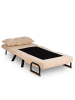 CALICOSY Schlafsessel SANDO in Beige - (W) 67  x (H) 41  x (L) 50  cm