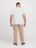JACK & JONES PLUS T-shirt in Bright White