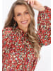 IZIA Blouse in red multicolor