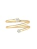 Elli Ring 925 Sterling Silber in Gold