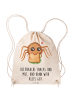 Mr. & Mrs. Panda Beutelrucksack Spinne Agathe Sandwich mit Spruch in Creme