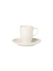 Villeroy & Boch Espressotasse mit Untertasse Artesano Original 100 ml weiß in weiß