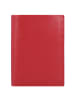 Esquire New Silk Geldbörse Leder 9 cm rot