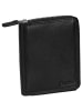 Esquire Duo Damengeldbörse I Leder 10 cm black