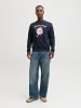 Jack & Jones Sweatshirt in Sky Captain
