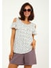 Awesome Apparel Bluse in Beige