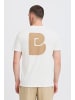 BLEND T-Shirt BHEMMERT print tee in Braun