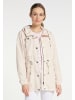 DreiMaster Maritim Damen Gl?Nzende ?Bergangsjacke in Soft Nude