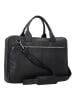 Plevier Vintage Larry Aktentasche Leder 40 cm Laptopfach in schwarz