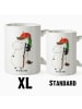 Mr. & Mrs. Panda Tasse Einhorn  ohne Spruch in Weiß