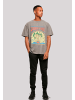F4NT4STIC Oversize T-Shirt US National Parks Joshua Tree in Asphalt