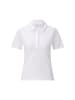 Rich & Royal T-Shirt mit Cotton Collar in White