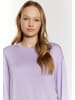 myMo Damen Strickpullover in Violett