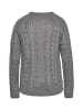 MO Strick Pullover in Grau Melange