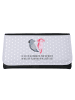 Mr. & Mrs. Panda Wallet Axolotl Freundin mit Spruch in Grau Pastell