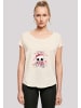 F4NT4STIC Long Cut T-Shirt Anti Valentinstag LOVE is in the air in Whitesand
