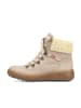 rieker Schnürstiefelette in beige