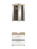 ebuy24 Badmöbelset Lambada Weiß 60 x 34 cm