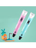 Wisam® 3D Drucker Stift Set Blau für Kinder Erwachsene mit 3 Farben 1.75mm