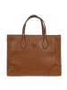 BRIC`s Volterra Shopper Tasche S Leder 35 cm Laptopfach in tobacco
