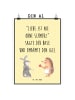 Mr. & Mrs. Panda Print Hase Igel mit Spruch in Gelb Pastell