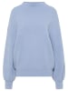 RISA Oversized Strick Pullover in Blau