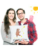 Mr. & Mrs. Panda Kopfkissen Bär Träume mit Spruch in Weiß