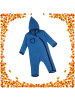finkid Wolloverall Puku Wool in Blau