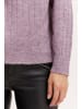 b.young Strickpullover BYMARTINE ZIPPER JUMPER - 20811884 in rosa