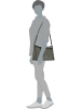 LIEBESKIND BERLIN Bodybag Lora Suede in Cypress Green